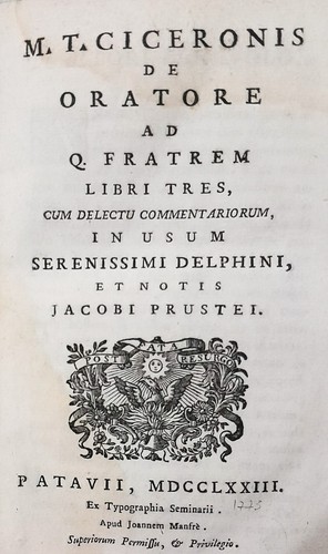 Libro antico cicerone - libro,