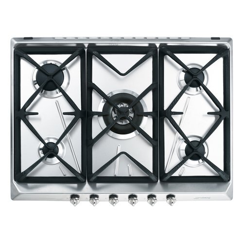 Smeg piano cottura gas - gas, 5