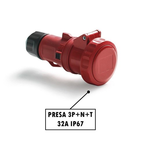 Presa industriale 32a - presa,
