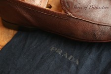 Scarpe da guida Prada in pelle