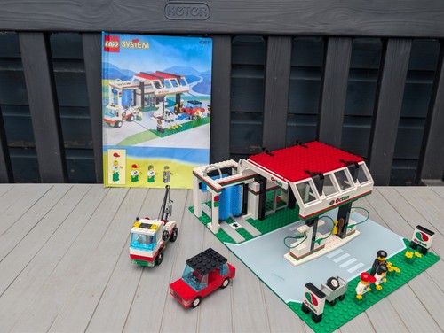 Lego system town 6397 - system, gas