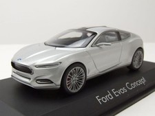 Modellino auto Ford Evos Concept 2012 argento 1:43 Norev