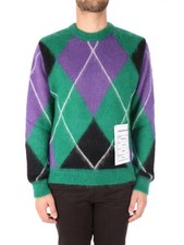 AMARANTO uomo maglia girocollo