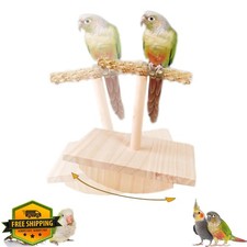 Uccellino in legno persico