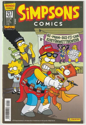 Simpsons comics 217 - simpsons,