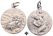 SAN CRISTOFORO Protettore automobilisti Automobile Medaglia devozionale
