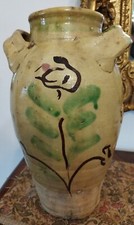 CERAMICA CALTAGIRONE ANTICO VASO- OLIERA- BURMIA- QUARTARA- BUMMULA SICILIA RARA