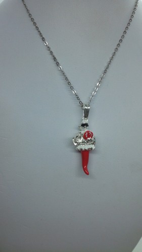 Ciondolo corno pulcinella - ciondolo,
