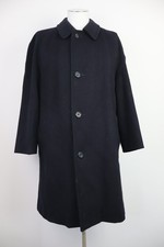 AQUASCUTUM COAT CAPPOTTO UOMO TG L VINTAGE JACKET MAN LANA MADE IN ENGLAND