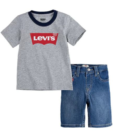 Set corto denim per bambini - corto,