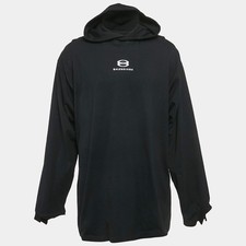 Felpa con cappuccio oversize