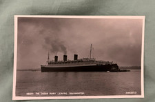 Cunard R.M.S. Cartolina Regina