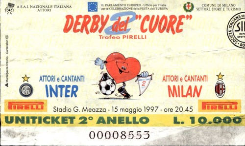 Biglietto derby del cuore - derby,