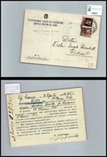 Storia postale Prop di Guerra Apuania-Pontremoli cat 6 Istituto Naz Fascista