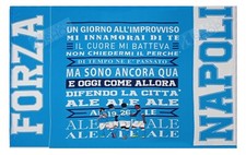 Bandiera del napoli giorno - napoli, "un
