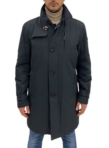 Trench giaccone imbottito uomo