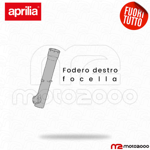 Fodero destro stelo forcella - stelo,