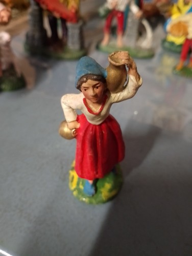 Presepio donna anfore cm - presepio,