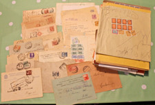 lotto di 160   buste e storia postale