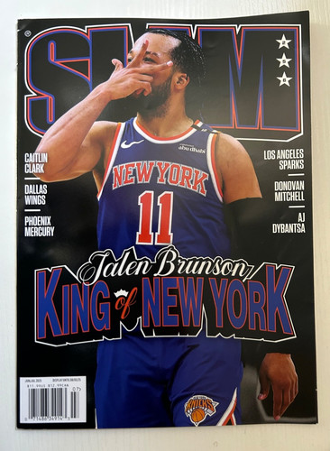 Jalen brunson slam basketball - brunson,