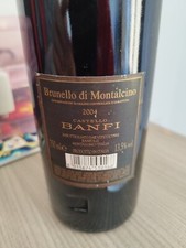brunello di montalcino Anno 2004 Castello Banfi Docg