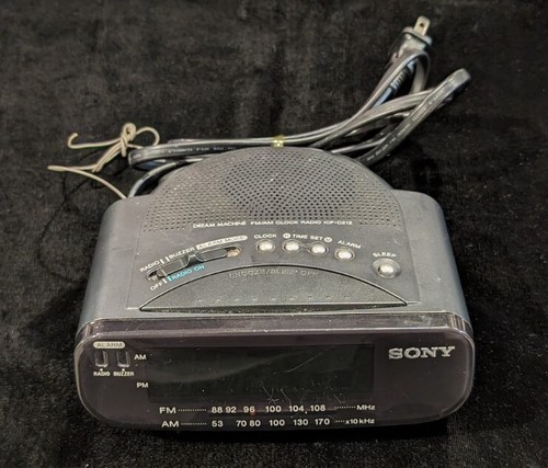 Radio orologio sony - radio, fm/am