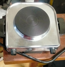 COPPIA 2 FORNELLI ELETTRICI FERRARI 450 W LINCAR 1000W CAMPEGGIO PIASTRA