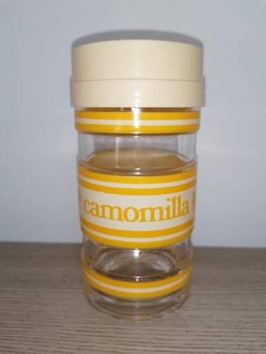 Barattolo camomilla vintage - camomilla,