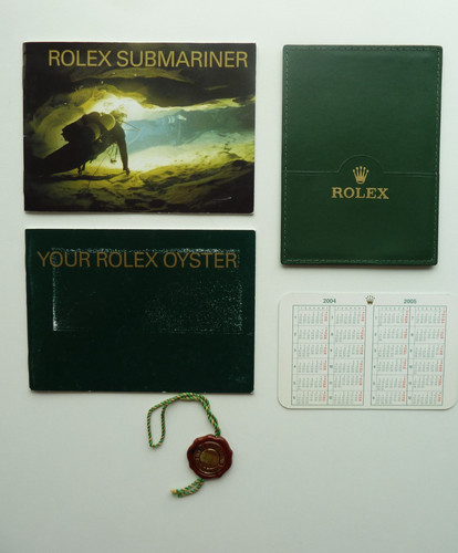 Rolex submariner libretto set - rolex,