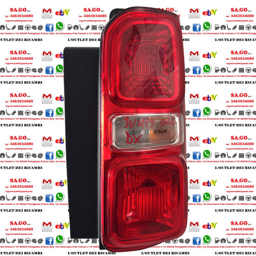 Stop fanale posteriore destro - stop,