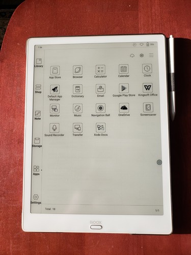 Onyx boox max 3 - 13.3", e-ink