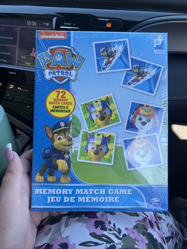 Paw patrol memory match - paw,