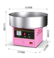 Macchina per caramelle cotone zucchero elettrico rosa 2025 snack filo interdentale cotone caramelle