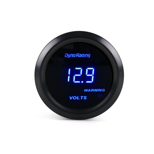 Voltmetro led digitale blu - digitale,