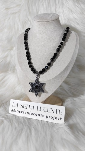 Collana girocollo artigianale - collana,