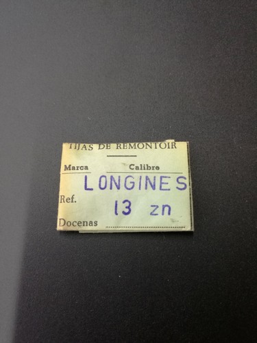 Longines 13zn chrono part tija - 13zn,