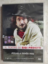 DVD  IL TEATRO DI GIGI PROIETTI   ATTORE A MODO MIO    NEW