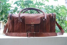 Borsa da viaggio uomo marrone