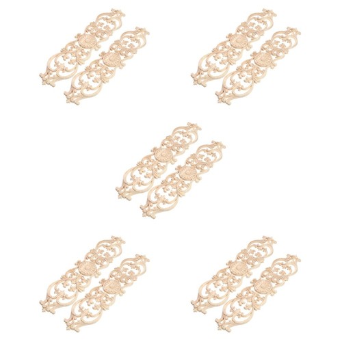 Pezzi applique legno - 5,