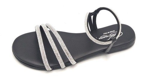 Giada 8082 sandalo pelle nero