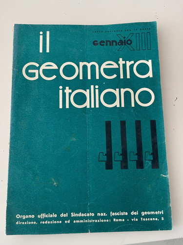 Rivista geometra italiano - il,