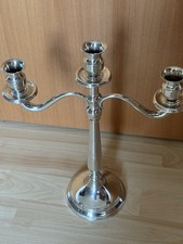 CANDELABRO 3 FUOCHI IN ARGENTO 800