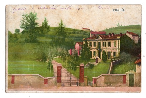 Cartolina epoca viggiù - cartolina,