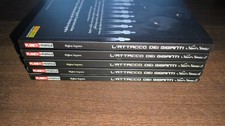'ATTACCO DEI GIGANTI SHORT STORIES SERIE COMPLETA 1-2-3-4-5 PLANET MANGA