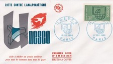 FRANCIA 1966 FDC UNESCO YT