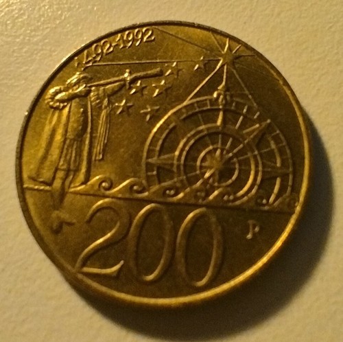 Moneta 200 lire 1992 - lire,