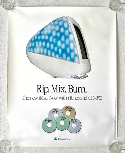 Apple poster imac rip mix - apple,
