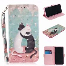 Custodia telefono pieghevole verniciata 3D supporto portafoglio pelle per Huawei Honor View20 X9 8S X8