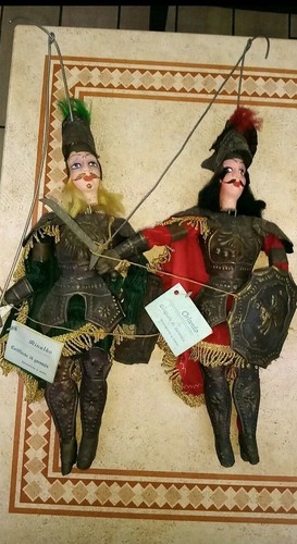 Pupi siciliani marionette - siciliani,