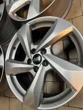 4 CERCHI IN LEGA 18" PER AUDI Q2 A3 TIQUAN TOURAN T ROC GOLF SILVER COME NUOVI